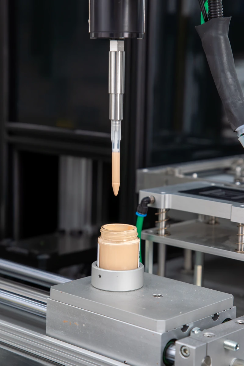 ALFA - Sample aspiration with 1 mL microdispenser